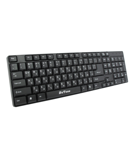 Клавиатура DeTech DE6079, USB, Кирилизирана, Черен - 6079