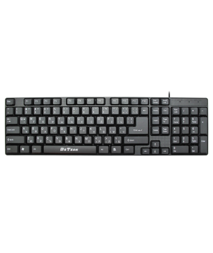 Клавиатура DeTech DE6079, USB, Кирилизирана, Черен - 6079