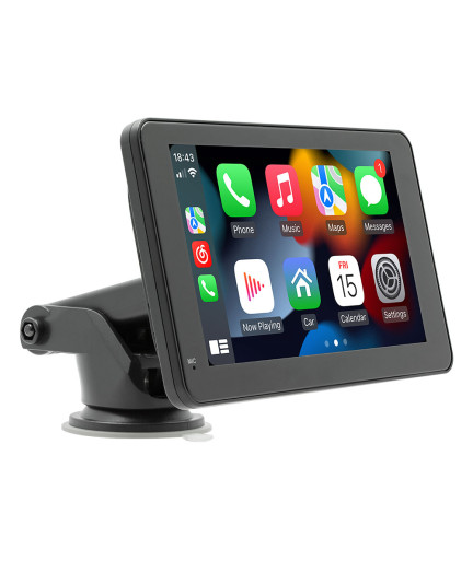 Преносим CarPlay / Android Auto дисплей No brand X5306L, 7", За автомобил - 13312