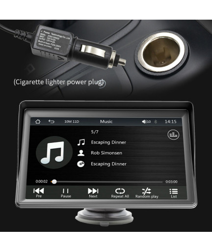 Преносим CarPlay / Android Auto дисплей No brand X600W, 7", За автомобил - 13310