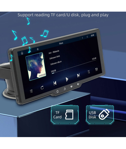 Преносим CarPlay / Android Auto дисплей No brand, X5314, 10.26", За автомобил - 13320