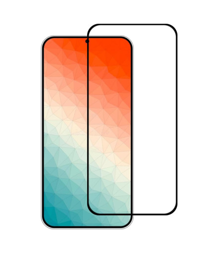Стъклен протектор DeTech, за Samsung Galaxy S25 Plus, 3D Full glue, 0.3mm, Черен - 52757