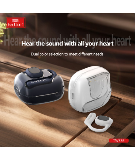 Bluetooth слушалки Earldom TWS35, Различни цветове – 20799