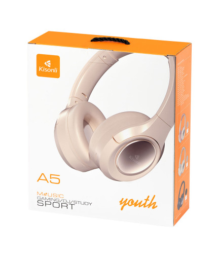 Bluetooth слушалки Kisonli A5, Различни цветове – 20795