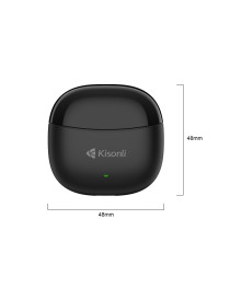 Bluetooth слушалки Kisonli F6, Черен – 20791