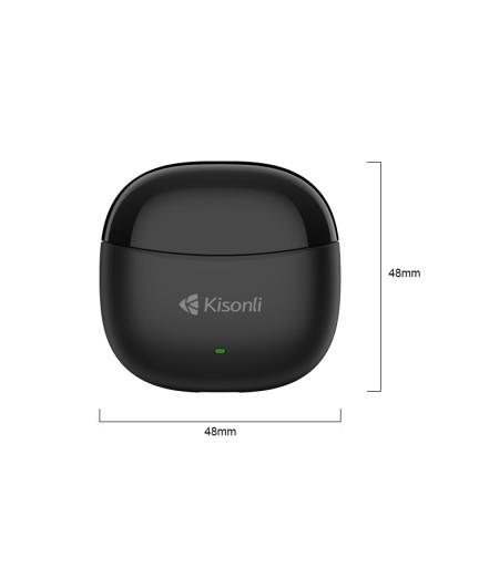 Bluetooth слушалки Kisonli F6, Черен – 20791