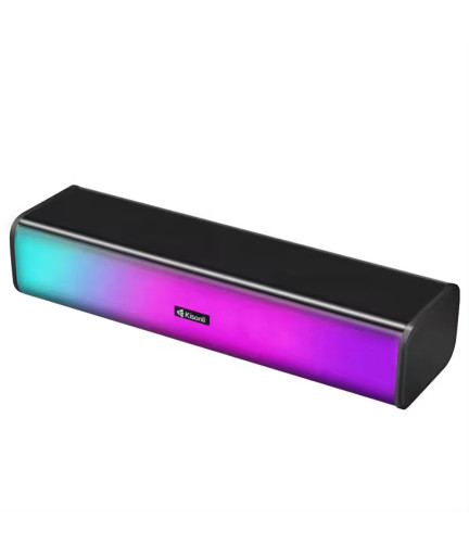 Тонколона Kisonli i-630, Bluetooth, AUX, 2x3W, Черен - 22232
