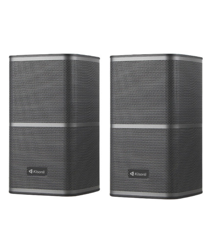 Тонколони Kisonli X26, Bluetooth, AUX, SD, 2x3.5W, Черен - 22225