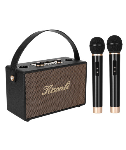 Тонколона Kisonli G101, Караоке, Bluetooth, USB, SD, AUX, Различни цветове - 22300