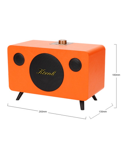 Тонколона Kisonli G103, Bluetooth, USB, SD, AUX, Различни цветове - 22302