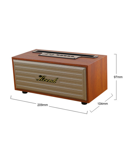 Тонколона Kisonli G12A, Bluetooth, USB, SD, AUX, FM, Различни цветове - 22310
