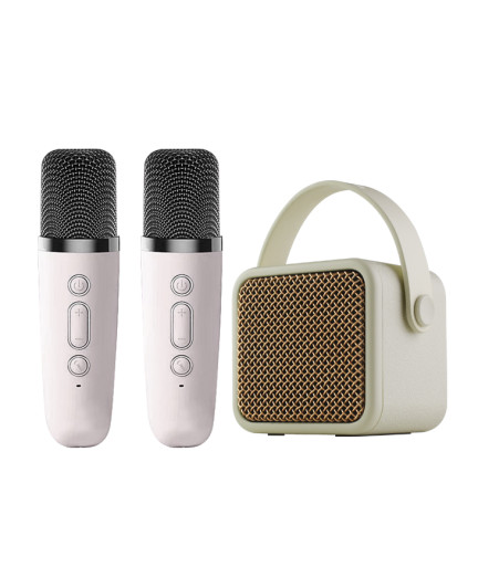 Тонколона Kisonli G23, Караоке, Bluetooth, USB, SD, AUX, RGB, Черен - 22298