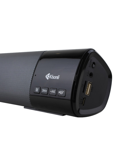 Тонколона Kisonli LED-800B, Bluetooth, USB, SD, AUX, FM, Различни цветове - 22313