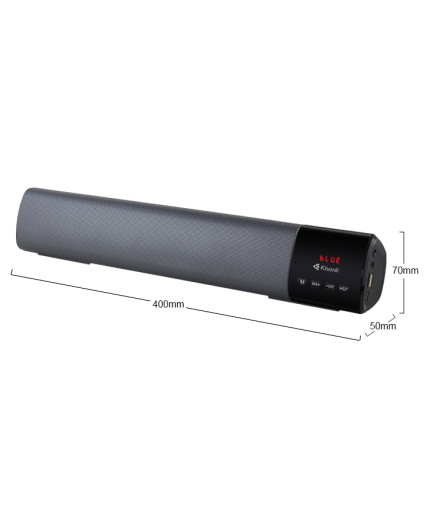 Тонколона Kisonli LED-800B, Bluetooth, USB, SD, AUX, FM, Различни цветове - 22313