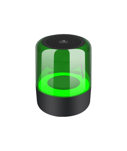 Тонколона Kisonli LP-5S, Bluetooth, USB, SD, FM, RGB, Черен - 22278
