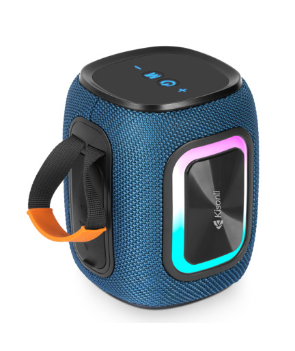 Тонколона Kisonli Q25, Bluetooth, USB, SD, FM, RGB, Различни цветове - 22286