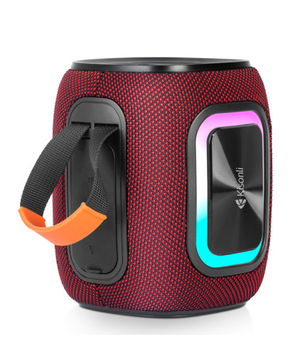 Тонколона Kisonli Q25, Bluetooth, USB, SD, FM, RGB, Различни цветове - 22286