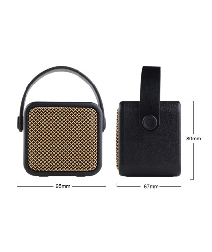 Тонколона Kisonli S1, Bluetooth, USB, SD, FM, AUX, Различни цветове - 22277