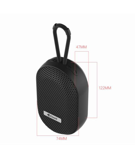 Тонколона Kisonli Т6, Bluetooth, USB, SD, FM, Различни цветове - 22276