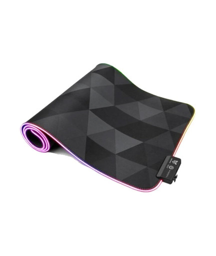 Геймърска подложка за мишка Onikuma MP006, RGB подсветка, 800x300, Черен - 17829