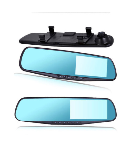 Видеорегистратор огледало за автомобил, No brand XL600, 4.19" - 13340