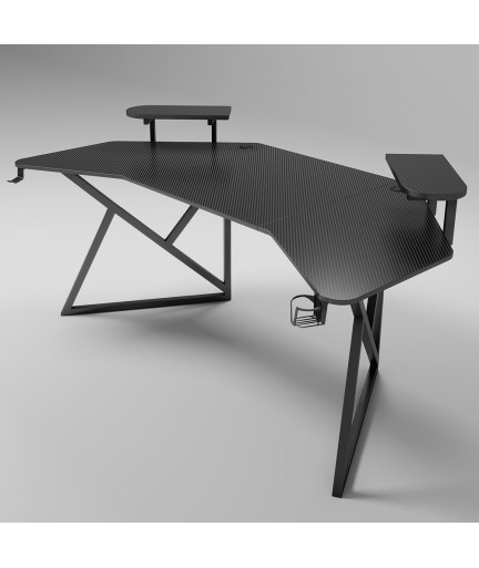 Геймърско бюро No brand D2204, 5 в 1, Черен - 74005