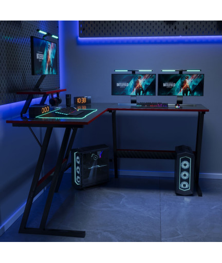 Геймърско бюро No brand D2206, Черен - 74006