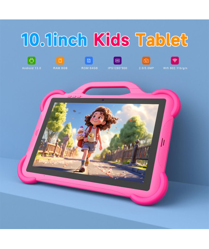 Детски таблет 10" No brand  AT11K, Розов - 13107