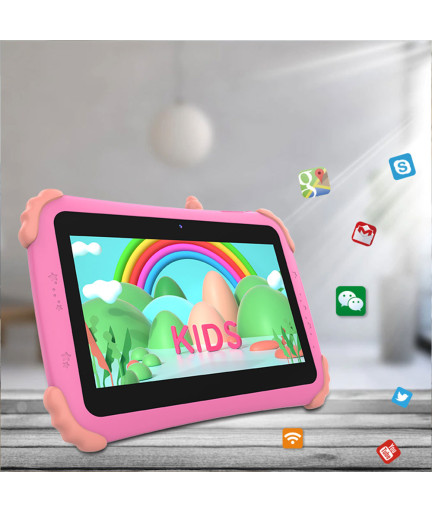 Детски таблет 7" No brand 2kid-17, Розов - 13089