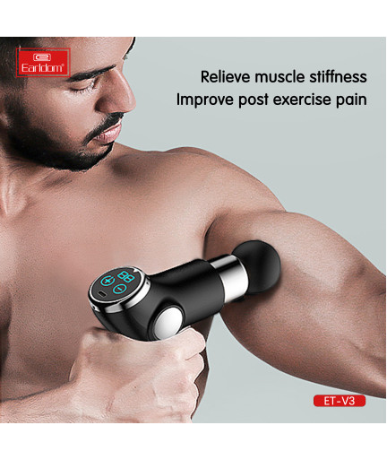 Електрически масажор за тяло Earldom ET-V3, Черен - 40529