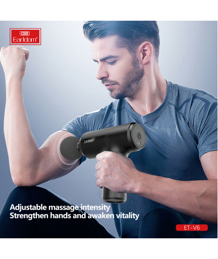Електрически масажор за тяло Earldom ET-V6, Черен - 40530