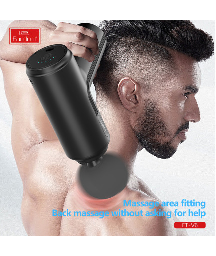 Електрически масажор за тяло Earldom ET-V6, Черен - 40530