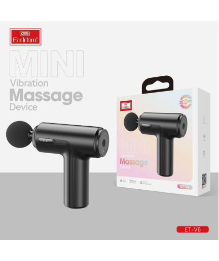 Електрически масажор за тяло Earldom ET-V6, Черен - 40530