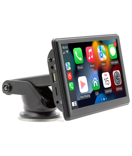 Преносим CarPlay / Android Auto дисплей No brand X500L, 7", За автомобил - 13309