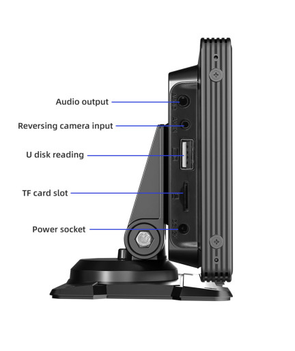 Преносим CarPlay / Android Auto дисплей No brand X5303, 10.26", За кола - 13319