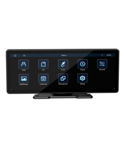 Преносим CarPlay / Android Auto дисплей No brand X5303, 10.26", За кола - 13319