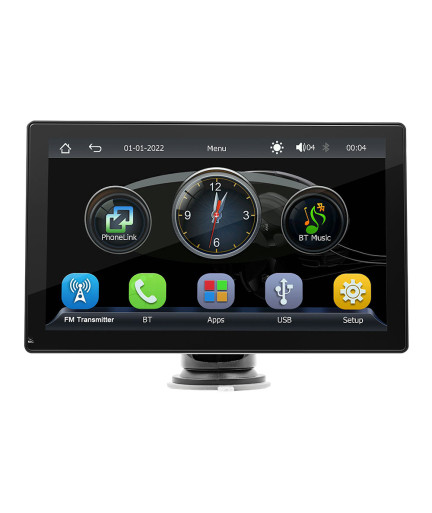 Преносим CarPlay / Android Auto дисплей No brand X5305L, 9", За автомобил - 13315