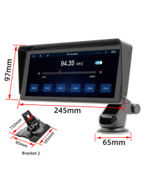 Преносим CarPlay / Android Auto дисплей No brand X5313, 10.26", За кола - 13318