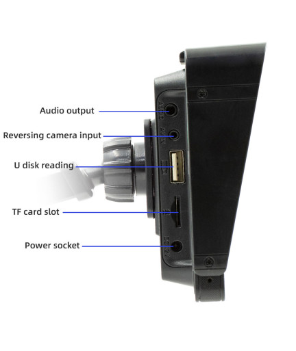 Преносим CarPlay / Android Auto дисплей No brand X5313, 10.26", За кола - 13318
