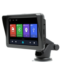 Преносим CarPlay / Android Auto дисплей No brand, X5570R-L, 7", За автомобил - 13326