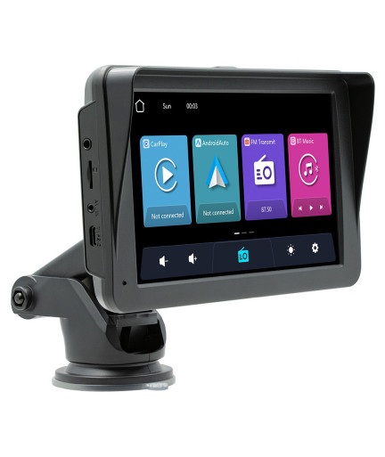 Преносим CarPlay / Android Auto дисплей No brand, X5570R-L, 7", За автомобил - 13326