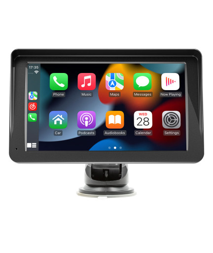 Преносим CarPlay / Android Auto дисплей No brand, X5570R-L, 7", За автомобил - 13326