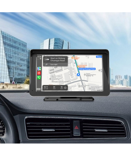 Преносим CarPlay / Android Auto дисплей No brand, X5570R-L, 7", За автомобил - 13326