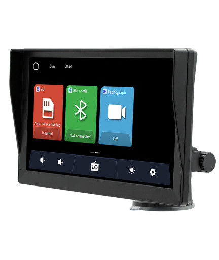 Преносим CarPlay / Android Auto дисплей No brand, X5590R, 9", За автомобил - 13321