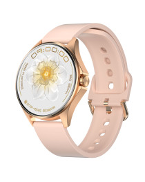 Смарт часовник Aurafit AM12, Amoled, Златист - 73131