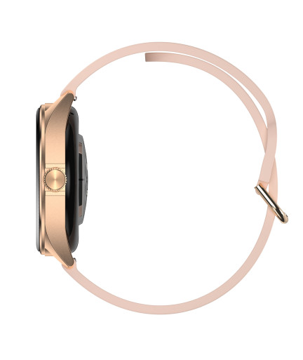 Смарт часовник Aurafit AM12, Amoled, Златист - 73131