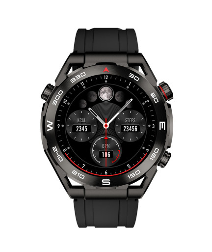 Смарт часовник Aurafit AM13, Amoled, Черен - 73130