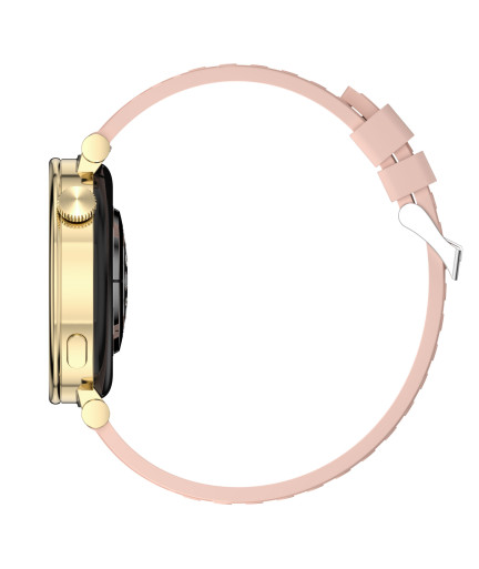 Смарт часовник Aurafit AM23, Amoled, Златист - 73128