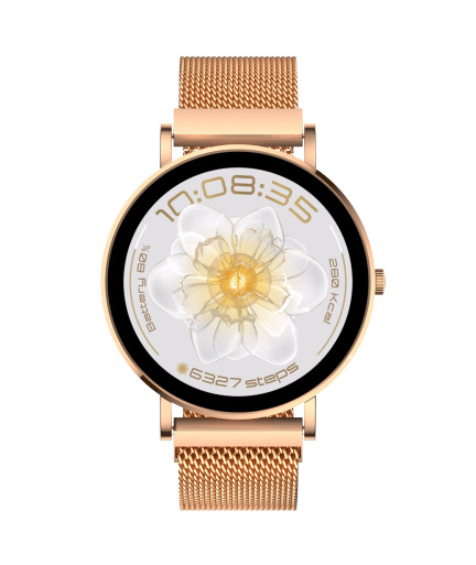 Смарт часовник Aurafit AM28, Amoled, Черен - 73127