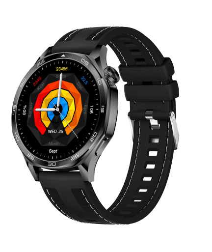 Смарт часовник Aurafit AM29, Amoled, Черен - 73126